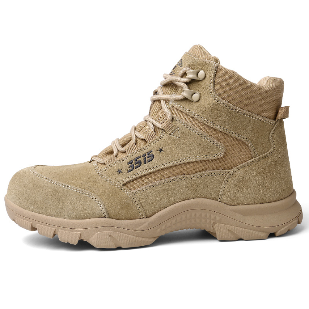 QIANGREN 3515 Outdoor Boots Men"s Sand