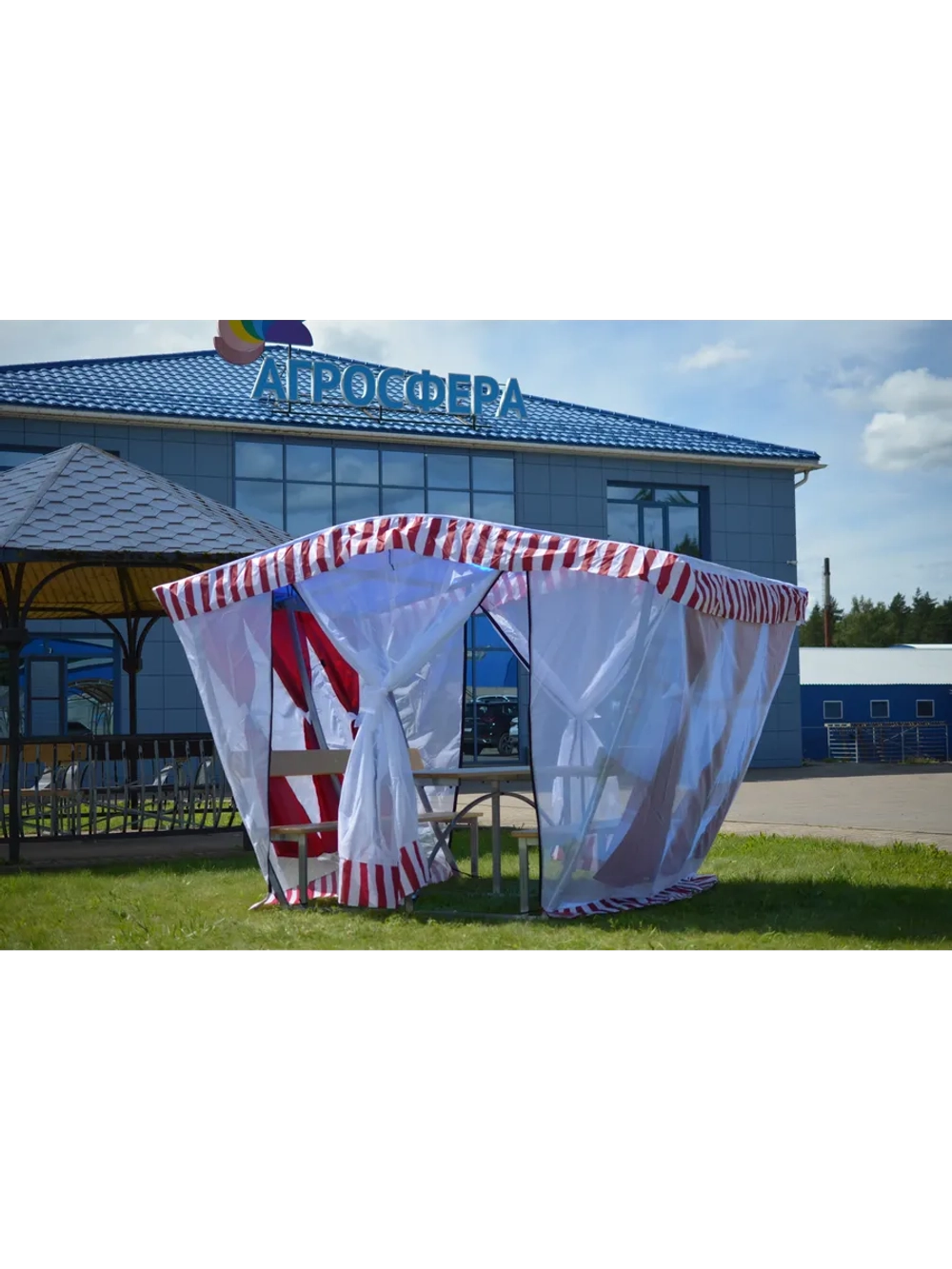 Москитная сетка для беседки Агросфера-Тюльпан