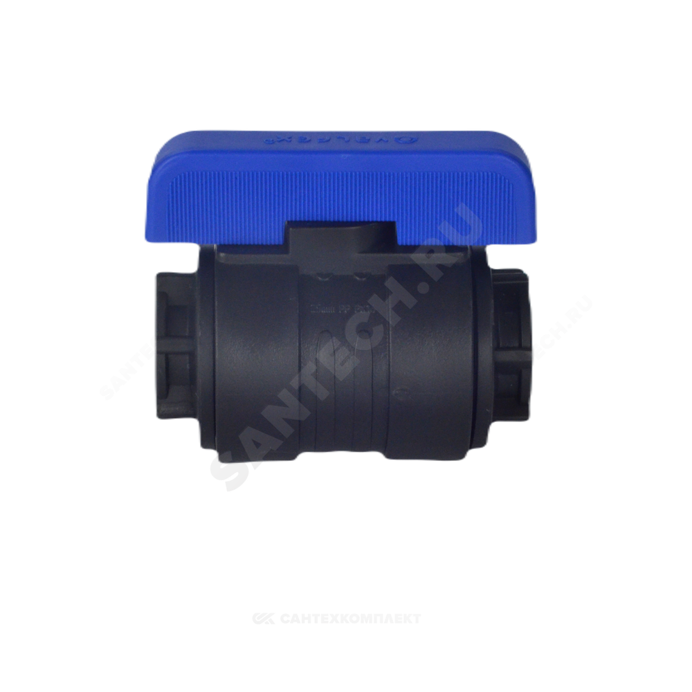 Кран шаровой компрессионный Ду 33 1 1/4"x1 1/4" ВР/ВР Ру16 VALFEX 1210011114114