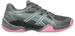 Детские теннисные кроссовки Asics Gel-Powerbreak GS - steel grey/ocean haze