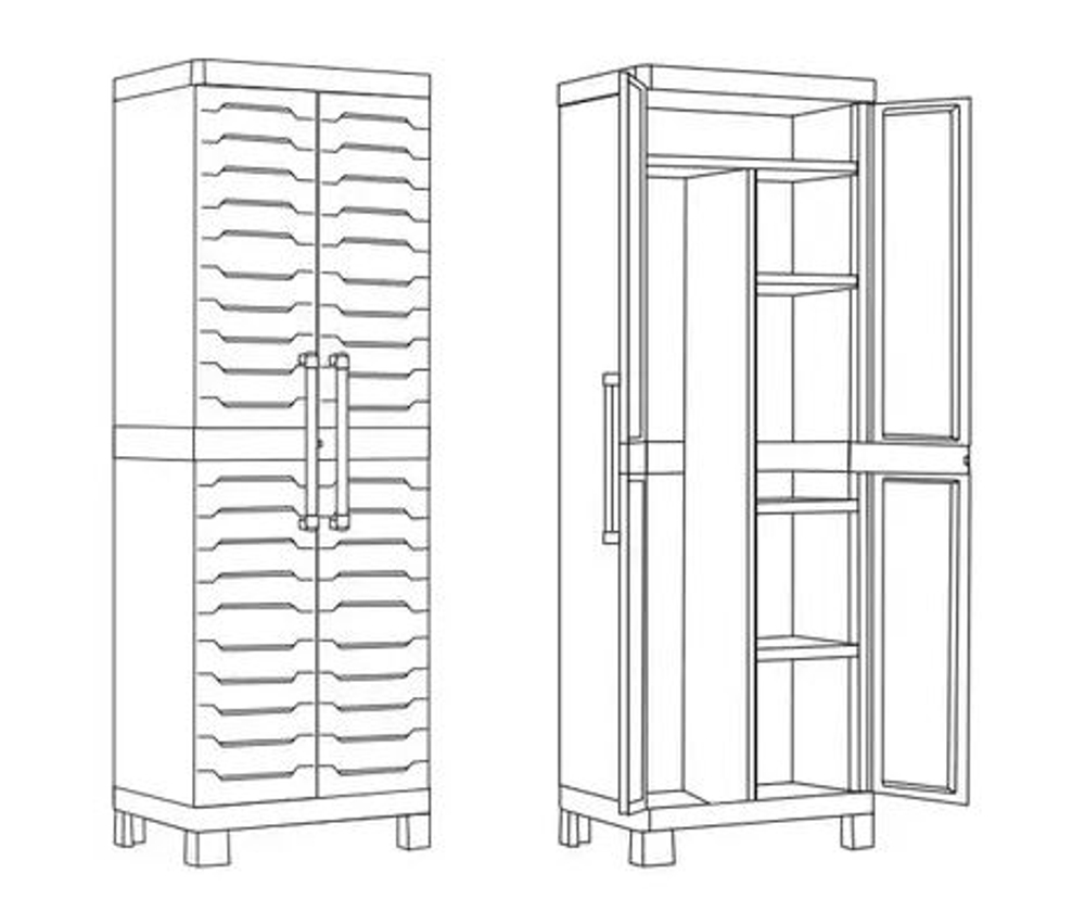 Шкаф Detroit Multipurpose Cabinet SAP 249800 (17210842)