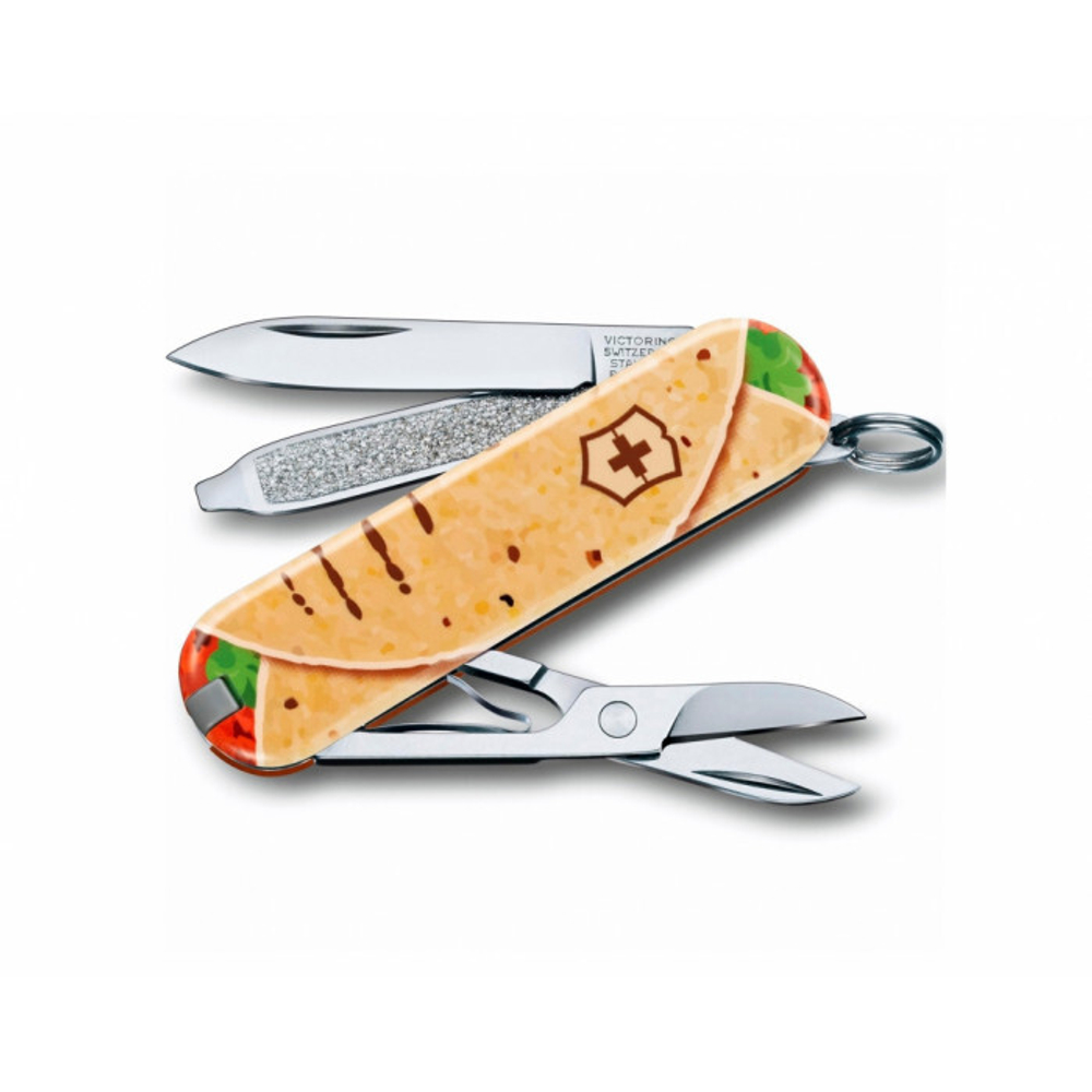 Нож-брелок складной 0.6223.L1903 Classic SD Mexican Tacos Limited Edition 2019