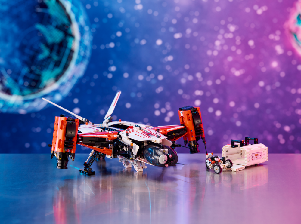 Конструктор Лего Техник Грузовой космический корабль 42181 LEGO Technic VTOL Heavy Cargo Spaceship LT81 1365 деталей 10+