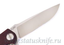 Нож Широгоров Soft Overkill Maroon (RJ Martin)фотография - 8