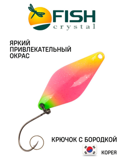 Блесна Fish Crystal DUNA 30 мм 2.5 г на форель цвет 79