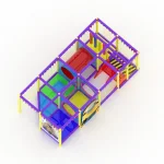 Детский игровой лабиринт «Классик 2» 11м² (4.65*2.35*2.5м)