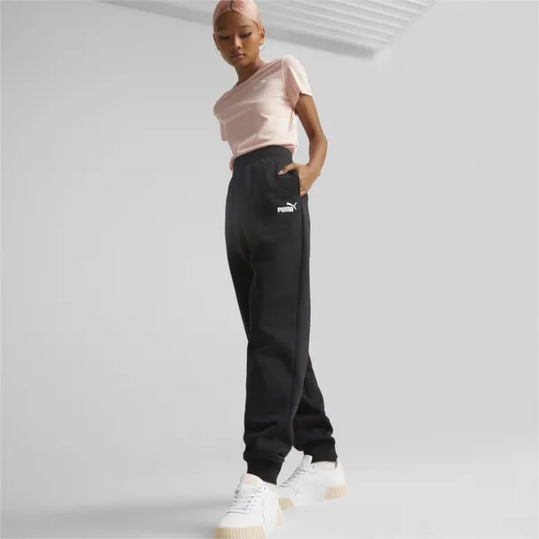 Брюки спортивные женские Puma ESS+ Embroidery High-Waist Pants FL cl