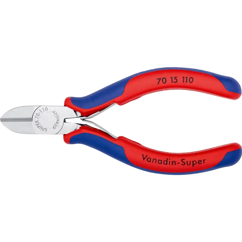 Кусачки боковые хромированные 110 мм Knipex 70 15 110