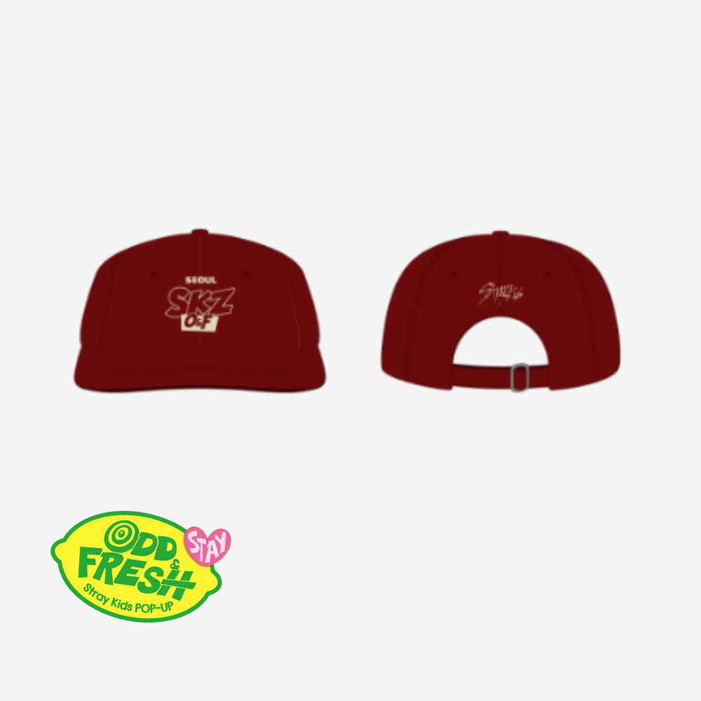Бейсболка версия «Сеул» Stray Kids ODD & FRESH POP-UP - BALL CAP SEOUL VER.