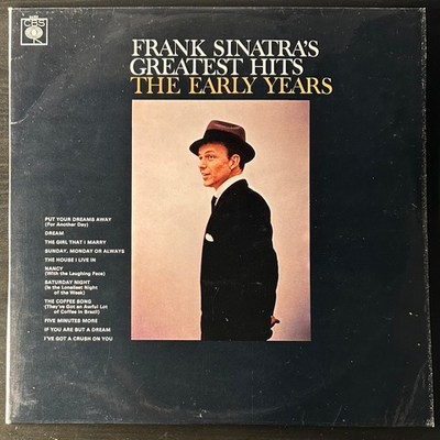 Frank Sinatra ‎– Frank Sinatra's Greatest Hits The Early Years 2LP (Англия 1967г.)