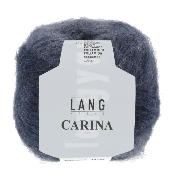 Пряжа Lang Yarns (Ланг Ярнс) Carina / уп.10 мот. по 50 г, 150 м, col. 0715