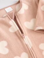 Комбинезон / Cлип для малышей флисовый Next AW2-299, 2 шт., Бежевый