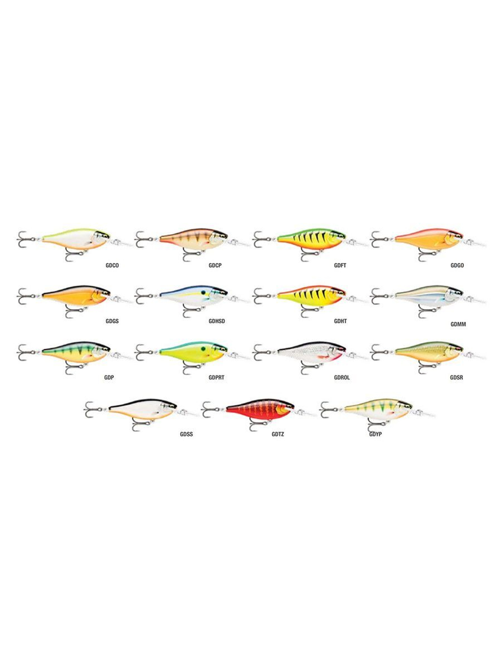 Воблер Shad Rap Elite 75, 7,5см, 12грDSR