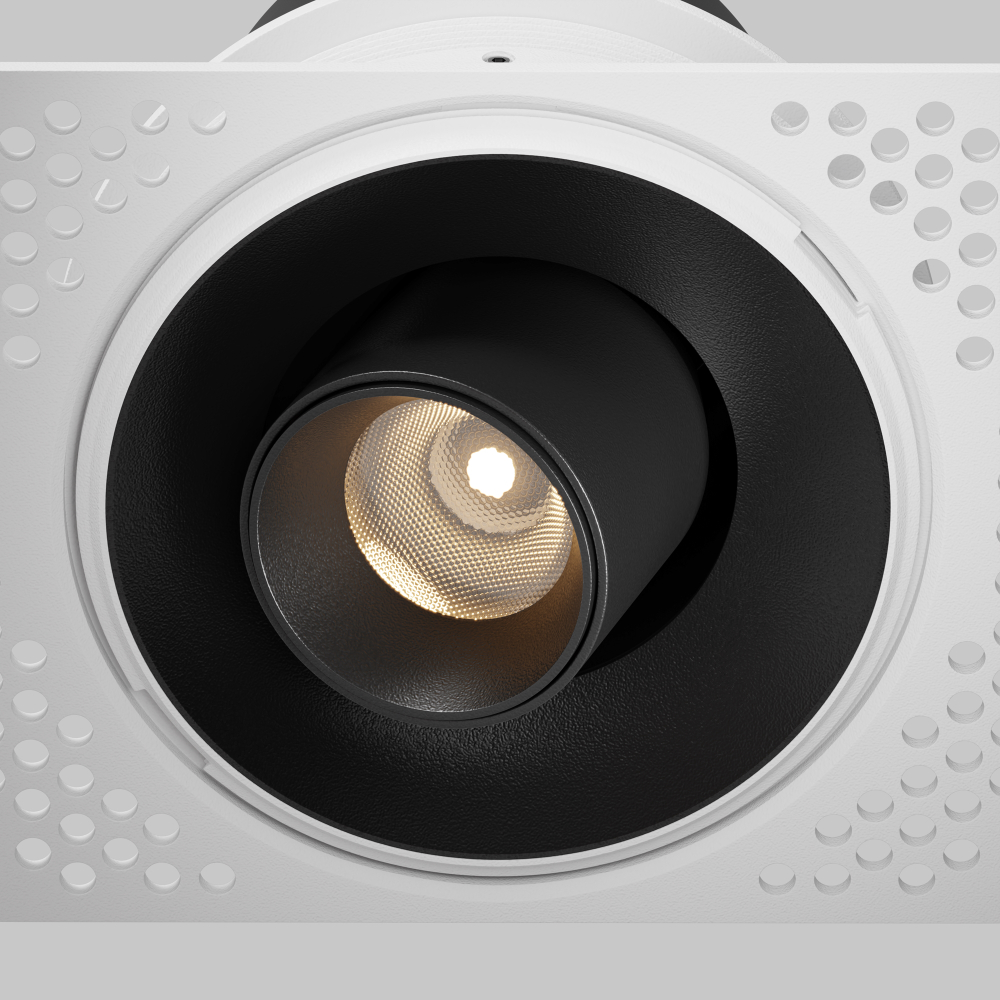 Встраиваемый светодиодный светильник Maytoni Focus LED mini DL127-8W3K-TRS-B
