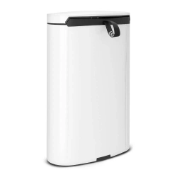 Brabantia Контейнер для мусора с плоской спинкой 40 л белый EAN 8710755485244