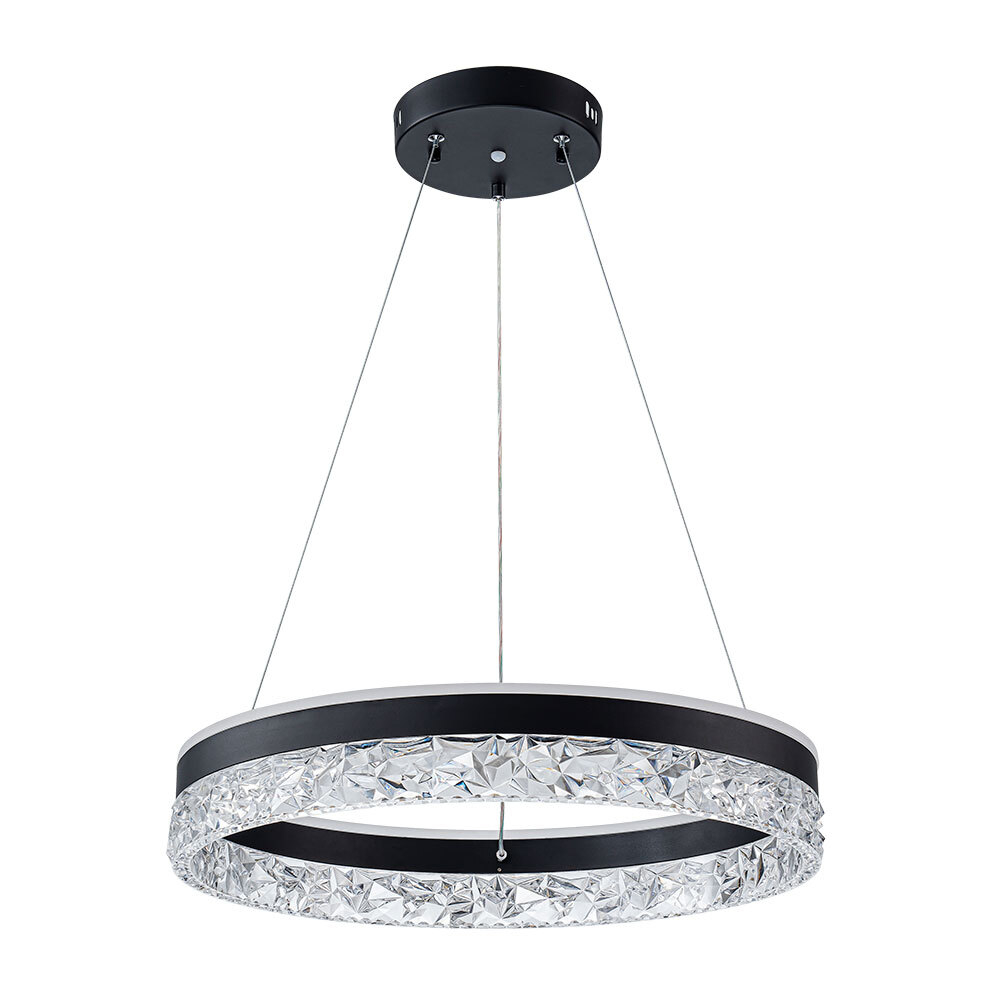 Подвесная светодиодная люстра Arte Lamp APOLLO A2549SP-75BK