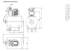 Насосная станция HWJ-204-EM-50-R