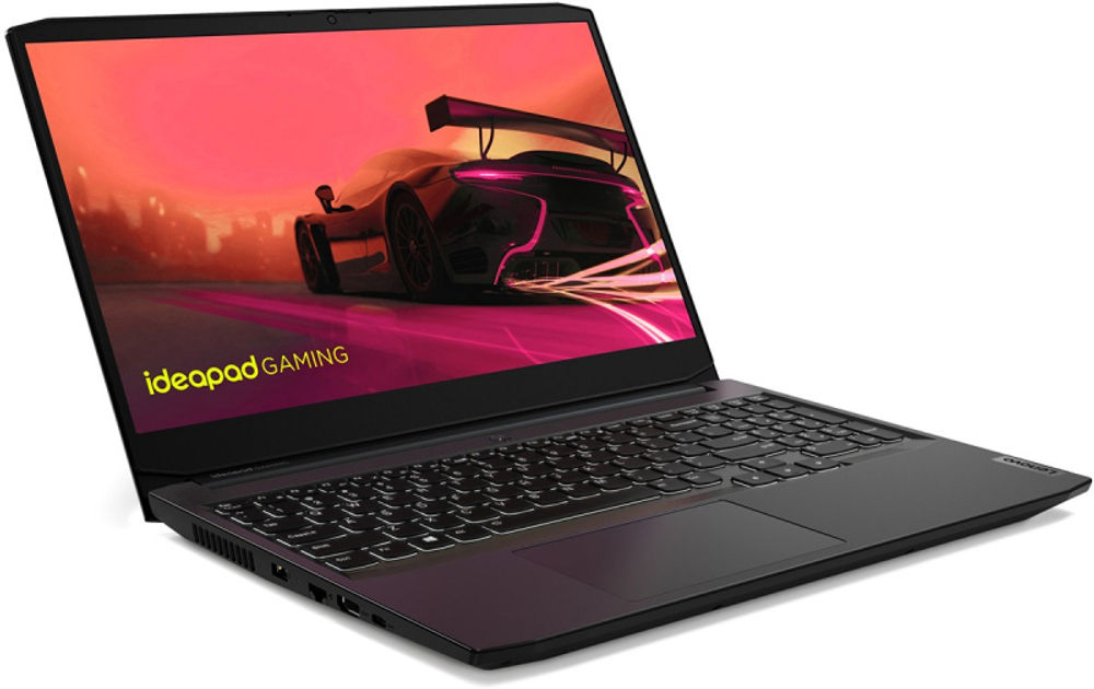 Ноутбук Lenovo IdeaPad Gaming 3 15IHU6 Core i7 11370H 16Gb 1Tb SSD256Gb NVIDIA GeForce RTX 3050 Ti 4Gb 15.6" IPS FHD (1920x1080) noOS black WiFi BT Cam 82K100KFRK