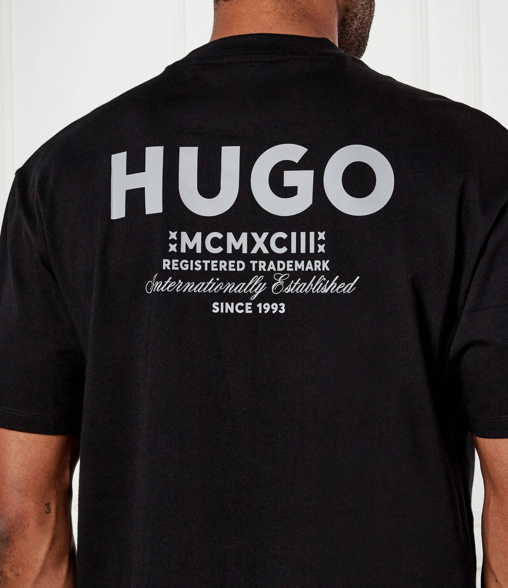 Футболка Nalono Hugo Blue - черный(50509776)