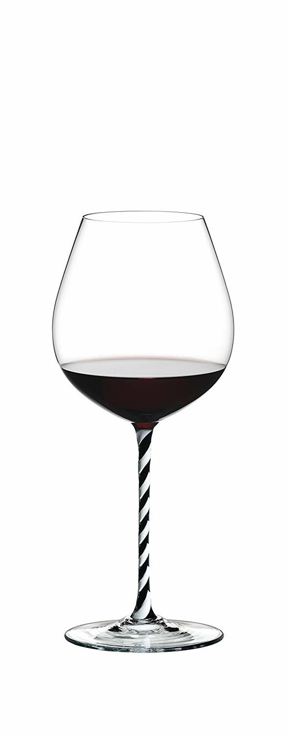 Бокал для красного вина с черно-белой ножкой 705мл Riedel Fatto a Mano Old World Pinot Noir
