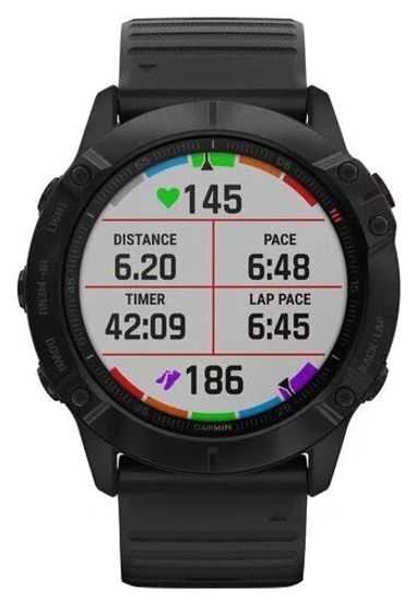 Умные часы Garmin Fenix 6X Pro Wi-Fi NFC, черный