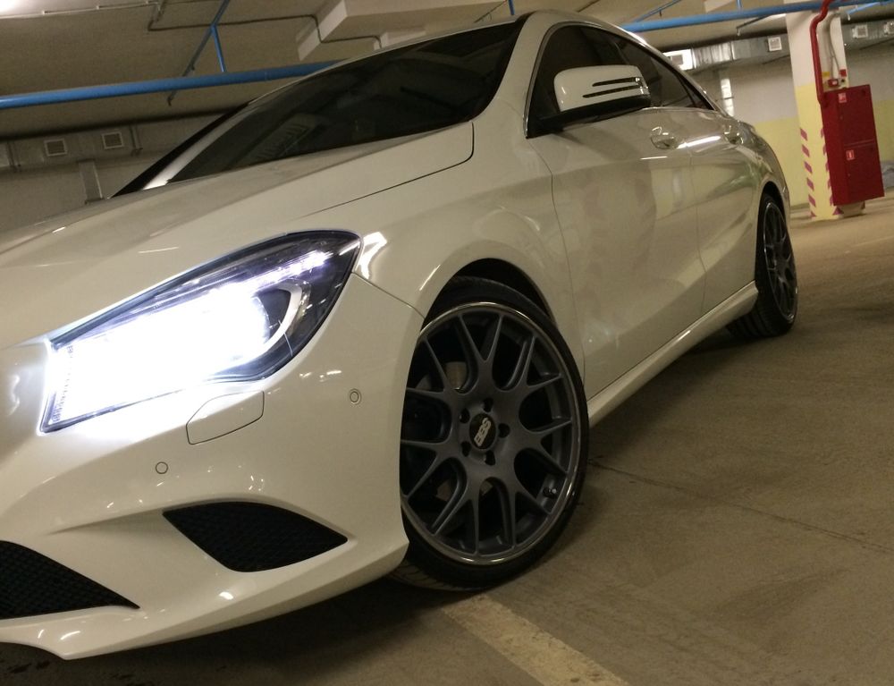 W217 200 CDI & BBS CH-R 19" satin tinatium