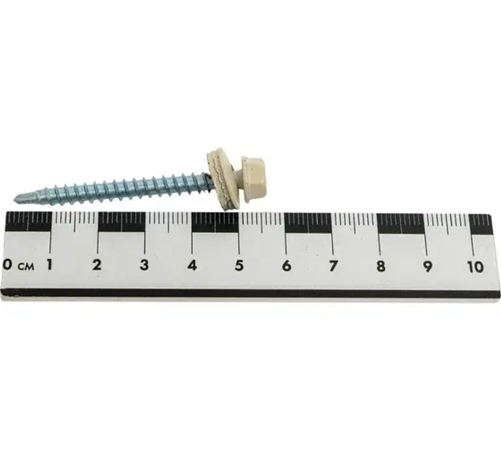 Саморез кровельный Daxmer 4,8х50 RAL 1015