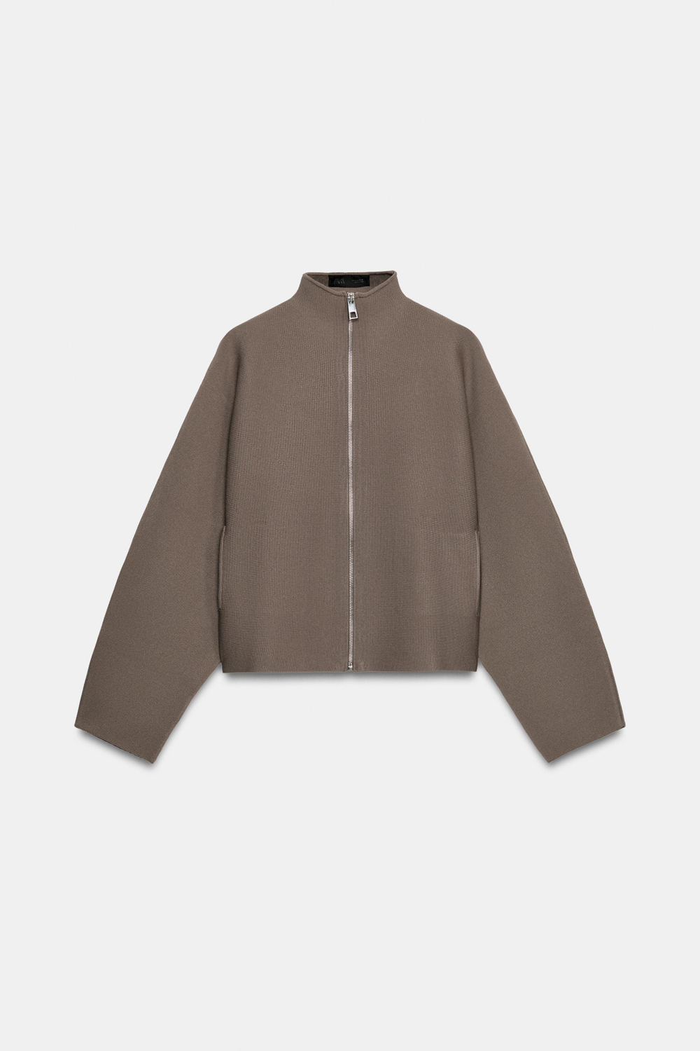 КАРДИГАН НА МОЛНИИ — ZARA