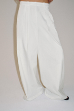 БРЮКИ WIDE-LEG С ЗАЩИПАМИ — ZW COLLECTION — ZARA