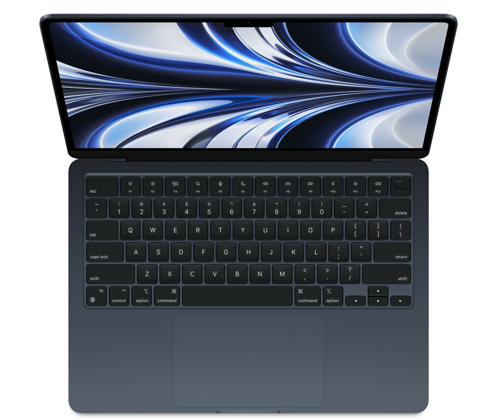 Ноутбук Apple MacBook Air A2681 (MLY33LL/A) 13.6"/Apple M2 8 core/RAM 8GB/SSD 256 GB/Apple 8 core GPU/2560х1664/IPS/Mac Os/Подсветка кл-ры: нет/серый космос. Состояние: B1