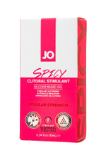 Возбуждающий гель для клитора сильного действия JO SPICY CLITORAL GEL - 10 мл.