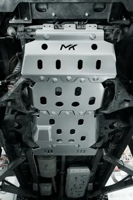 Защита днища 8мм MEIKA для GWM Poer KingKong 2023+ Great Wall Motor защита картера кпп двигателя
