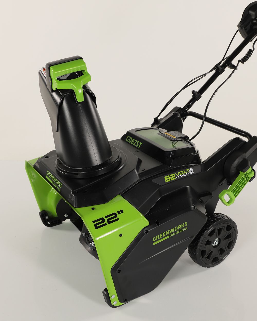 Аккумуляторный снегоуборщик Greenworks GD82STK5, 2602507UС ,82v, 56 см, c АКБ 2x2.5Aч и ЗУ