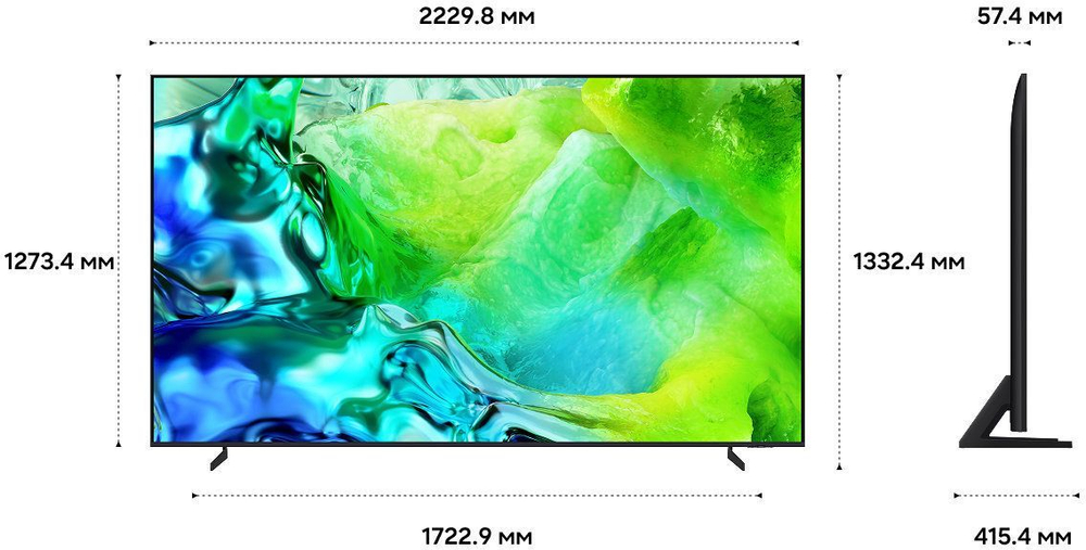 Телевизор Samsung Neo QLED QE100QN80HUXPY