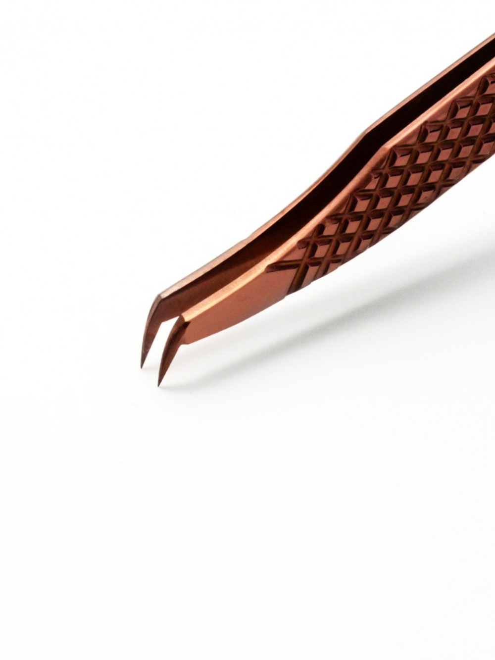 Пинцет ST Diamond Rose Gold Be Happy