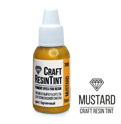 Краситель для смолы и полимеров CraftResinTint, Горчичный 10мл
