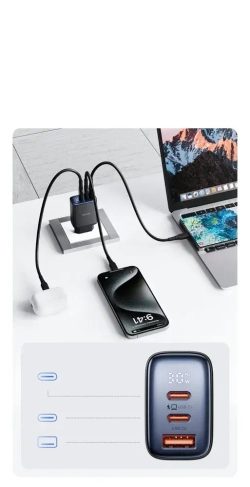 Сетевое зарядное устройство 30W Mcdodo CH-2180 Черный