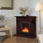 Каминокомплект Real Flame Dominica Corner DN с очагом Eugene (угловой)