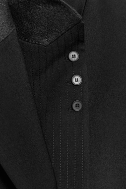 ZARA БЛЕЙЗЕР С ДВОЙНЫМИ ЛАЦКАНАМИ — ZW COLLECTION, ЧЕРНЫЙ