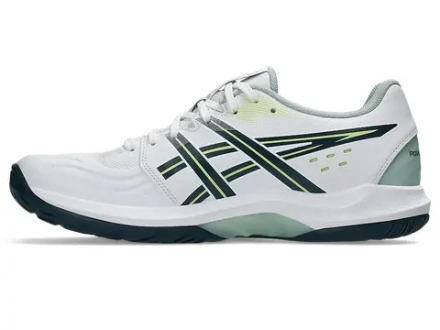 Мужские кроссовки для сквоша/бадминтона Asics Powerbreak FF - white/tranquil teal