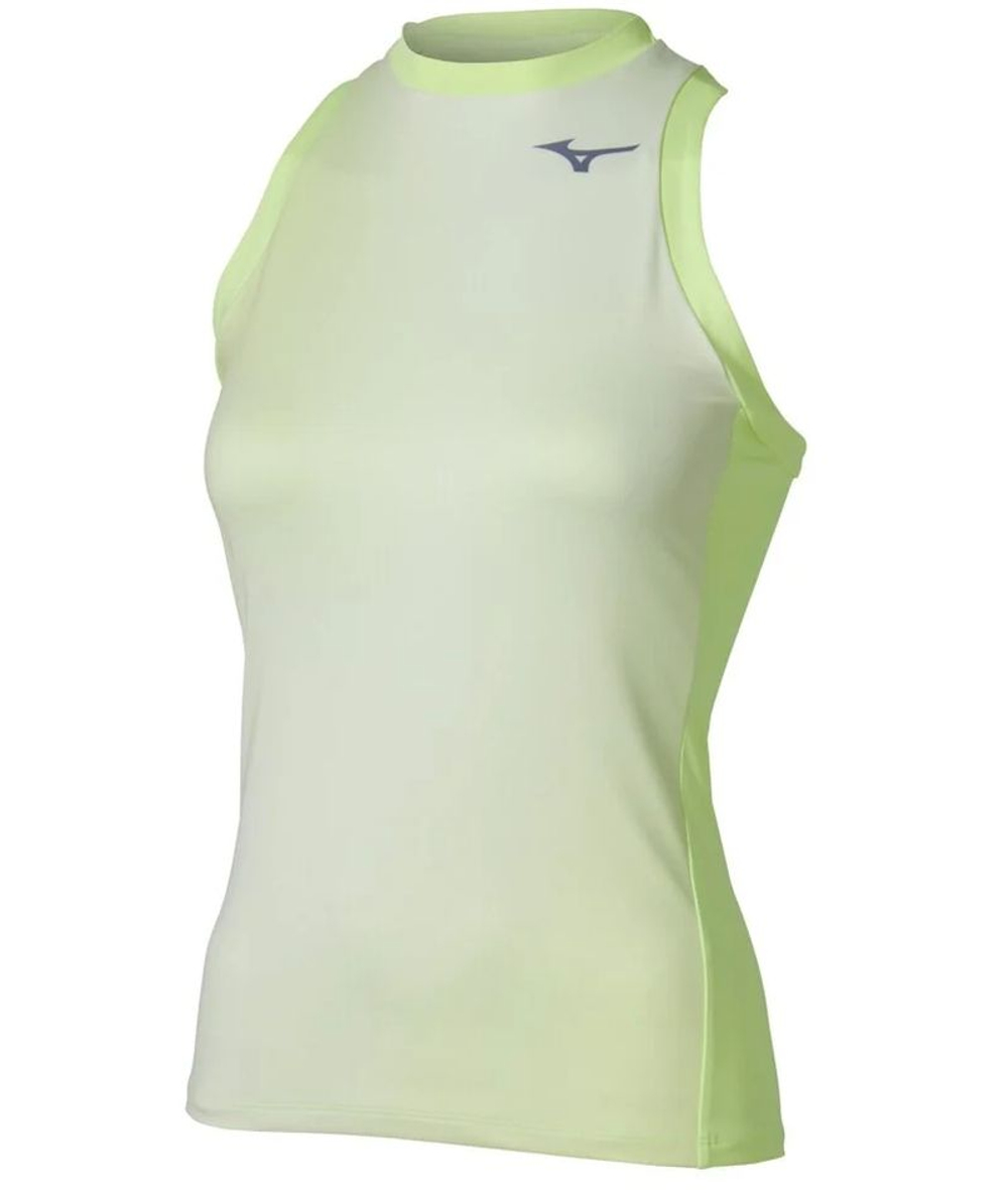 Топ теннисный Mizuno Tennis - lime pulp