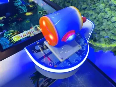 Детский игровой автомат с видеоигрой «Рыбалка»