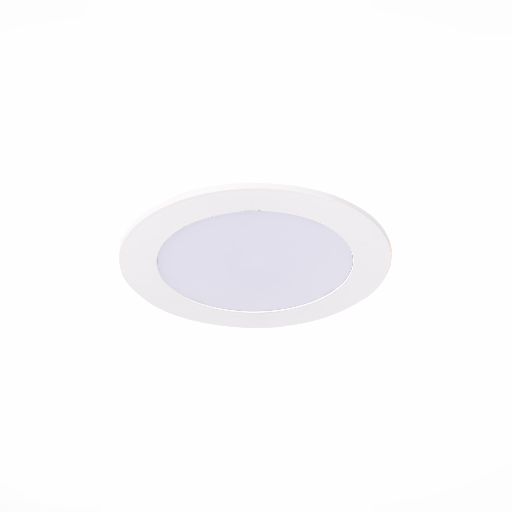 Светильник встраиваемый LED 6W 3000K  330Lm Ra80 110° IP20 D117xH18 90-265V