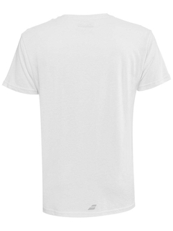 Мужская теннисная футболка Babolat Exercise Tee Men - белый
