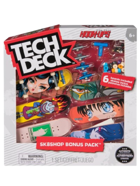 Набор фингербордов Tech Deck Скейтшоп Hook-Ups