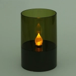 Фонарь садовый «Flame» 7*11 см, на солнечной батарее (свечение Теплый белый)
