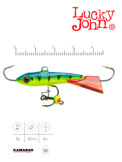 Балансир Lucky John CLASSIC 4.5 с тр. 50мм/36RT блистер
