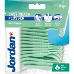 Межзубная нить флоссер Jordan Easy Reach Flosser на держателе с мятным вкусом 25 шт. (Из Финляндии)
