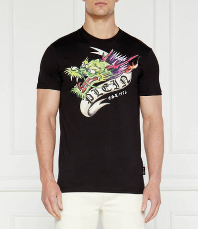 Футболка Philipp Plein - черный(MTK7091 PJY002N)