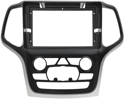 Комплект рамки с разъёмами 9" Jeep Grand Cherokee WK2 2013-2022 взамен 8.4" экрана (большая рамка)